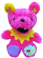 Grateful Dead Bear 7-inch EDITION.16 BEAN BEAR FLOWER CHILD Plush Toy Japan