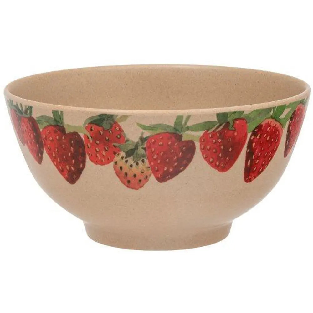 Emma Bridgewater Bowl Strawberries Theme made of Rice Husk 15cm Serving Bowl