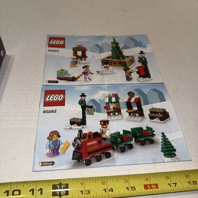 LEGO Seasonal 40253 24 in 1 Christmas Build-Up Retired Building Set not complete