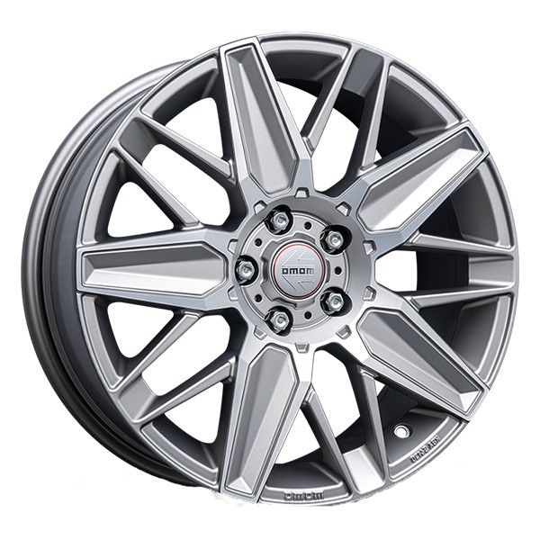ALLOY WHEEL MOMO EVOLUZIONE 8X18 5X108 MATT TITAN SILVER POLISHED NVT
