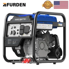 Efurden 4400-Watt Portable Inverter Generator, Gas Powered Generator for Home RV