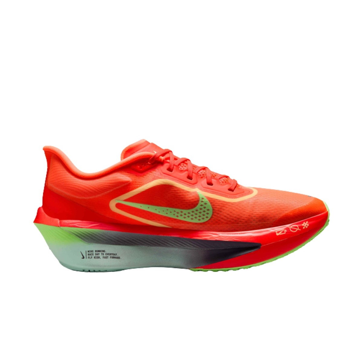 Men's ZOOM FLY 6 Athletic Shoes [FN8454-601], Bright Crimson/Cave