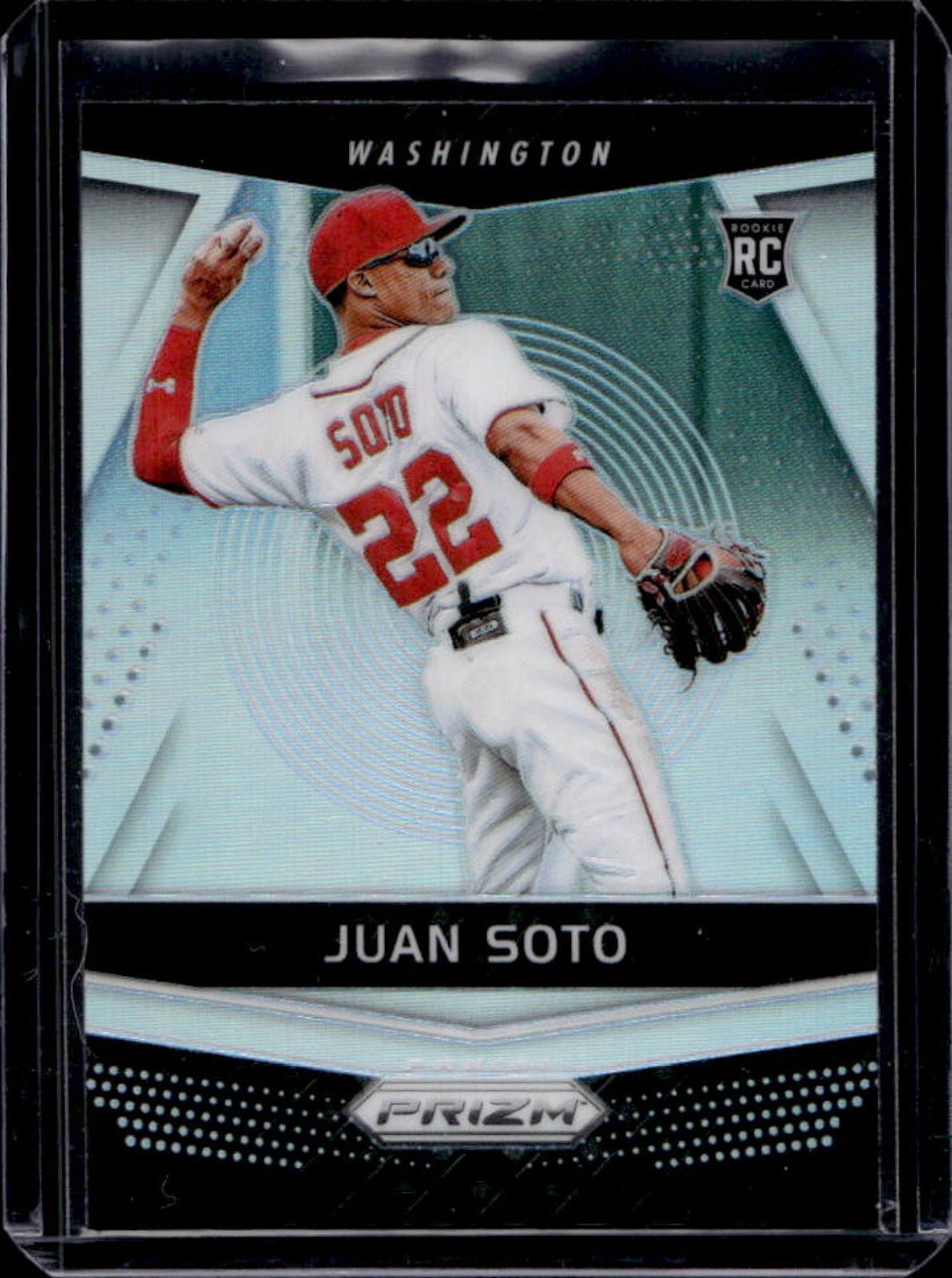 2018 Chronicles Juan Soto Prizm RC Holo Rookie #14 Nationals