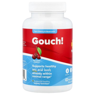 Redd Remedies Gouch 120 Vegetarian Capsules Gluten-Free, No Artificial Colors,
