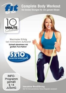 Fit for Fun - 10 Minute Solution: Complete Body Wo... | DVD | Zustand akzeptabel