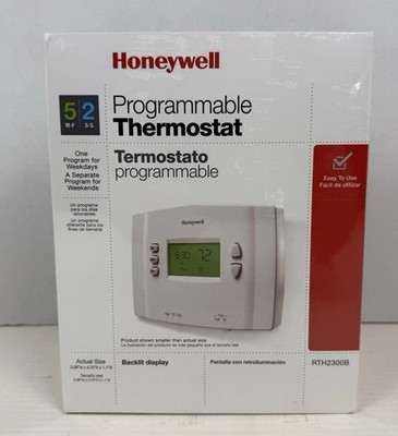NEW Sealed Honeywell Home RTH2300B Programmable Thermostat 5-2 Day Schedule