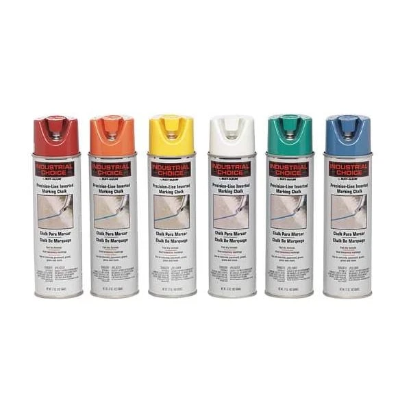 Rust-Oleum 205237 Inverted Marking Chalk Aerosol, 20 Oz, White, Water -Based - Image 3 of 4