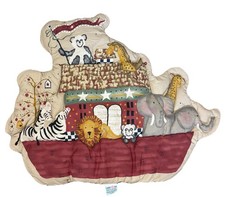 Animal Crackers Soft Wall Hanging Baby Nursery Noahs Ark Lambs  Ivy Vintage