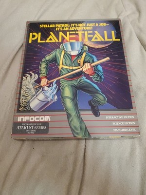 Planetfall Infocom Atari ST - Big Box Game - Rare