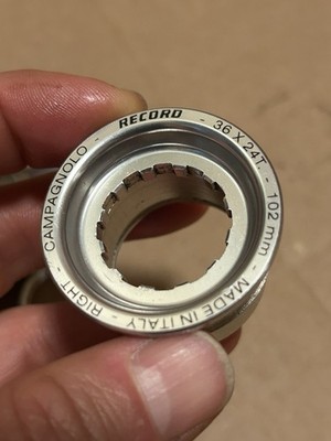 Campagnolo Record Pista Bottom Bracket 111 mm Italian Threaded