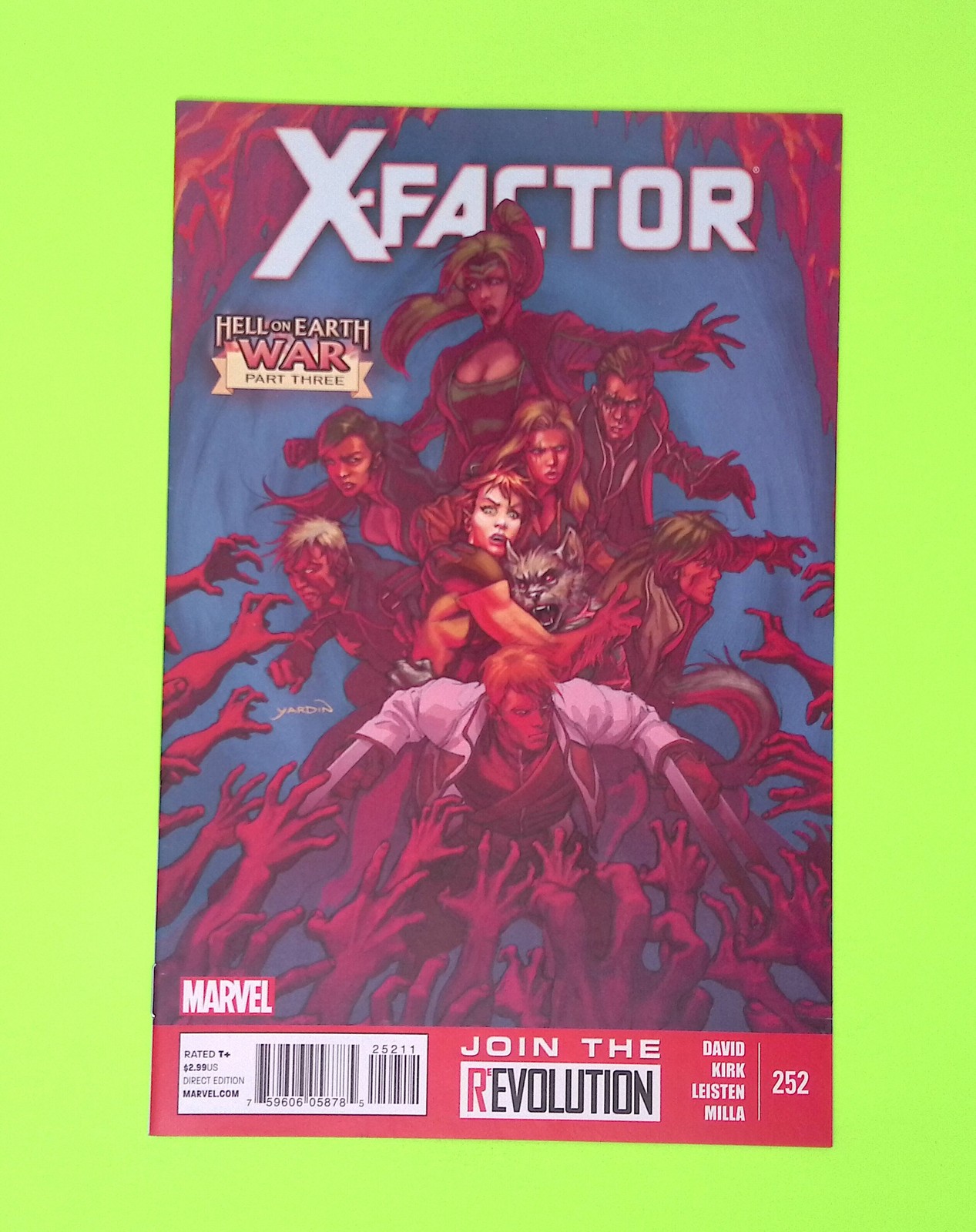 X-Factor #252 Vol. 1 2013 Marvel Comics 8.0 Comic Book W164-103