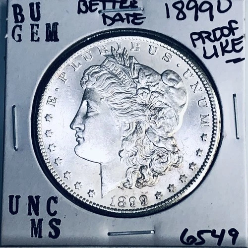 1899 O BU GEM MORGAN SILVER DOLLAR UNC MS+++ U.S. MINT RARE COIN 6549