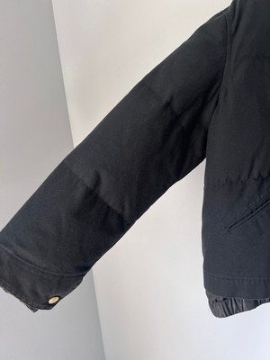 Sacai x Carhartt WIP Washed Duck Puffer Jacket - Size 3 - Black