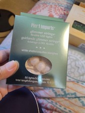 PIER ONE ASSORTED GLIMMER STRING LIGHTS