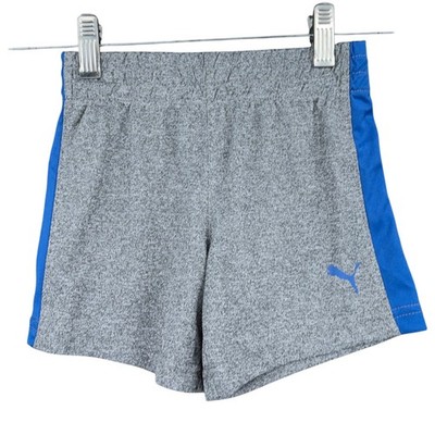 Puma Athletic Shorts Kids 12M 100% Polyester Gray Blue