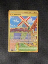 LOS TAZONES 229/197 OSSIDIANA INFUOCATA  CARTA POKèMON ALLENATORE FULL ART GOLD