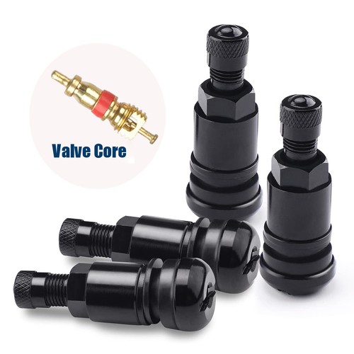 4 X Metal Tyre Wheel Valve 11.3 mm Tubeless Bolt on Clamp for BMW Alloy Wheels - Picture 10 of 13