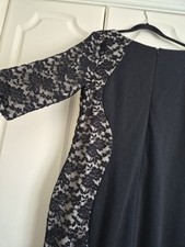 Goddiva Lace Border Dress