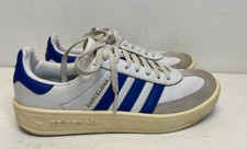 ADIDAS BARCELONA City Series MM XX White Leather lace up stripe UK Size 7.5
