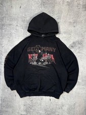 Vintage Rammstein Germany Black Hoodie Men  s Size XL Rare