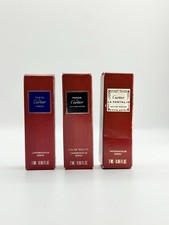 3 X Cartier Parfum EDP EDT Travel Spray sampl...