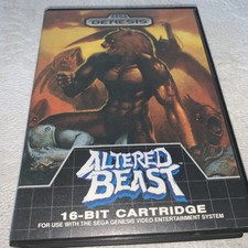 Altered Beast - Sega Genesis Game - Complete w/ Box & Manual *Untested*