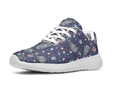 Groove Bags Manatee Party Custom Sneaker Womens 10 Mens 8 Sea Cow Shoes Clean
