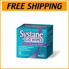 90 Hypoallergenic Eyelid Wipes - Sensitive Skin Ideal, 3 Packs of 30 Count
