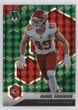 2021 Panini Mosaic Green Mosaic Prizm Daniel Sorensen #7 19b1