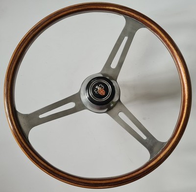 Classic 60's Austin Mini Cooper MK1 Chauffeur 15'' Wooden Wood Rim Lenkrad