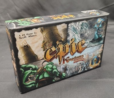 Tiny Epic Kingdoms + Kickstarter Promo Pack -- Gamelyn Games, 100% complete