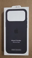 Genuine Apple iPhone 17 Pro Max Silicone Case MagSafe Black Open Box