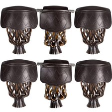 Replacement Leatherette Pool Table Pockets Set of 6 for Billiards