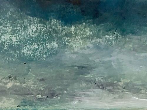Original JOE MOORE Oil Painting 15x20cm Abstract Seascape Causeway Coast NI - Picture 12 of 14