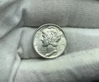 1941-D Mercury Silver Dime AU FREE SHIPPING K470