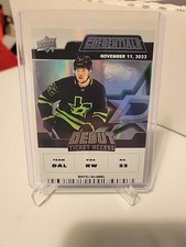 2022/23 UPPER DECK CREDENTIALS MATEJ BLUMEL RC 515/999 DEBUT TICKET ACCESS