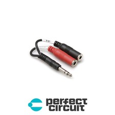 Hosa YPP-117 1/4" TRS to Dual 1/4 TSF Y CABLE - NEW - PERFECT CIRCUIT