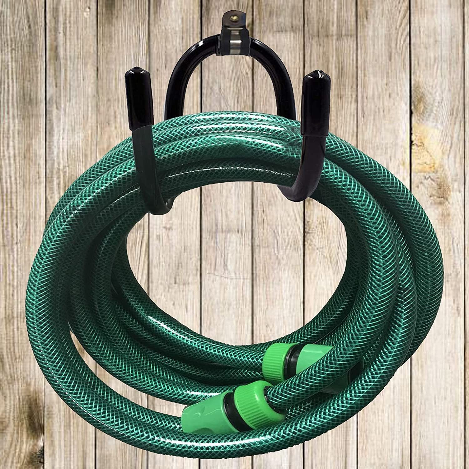 Pmsanzay 2 Pack Hose HangerMetal Hose Holder Wall Mount Hook for Garden Hose/...
