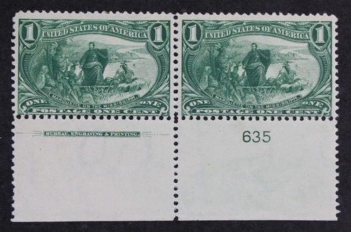 CKStamps: US Stamps Collection Scott#285 1c Mint LH OG