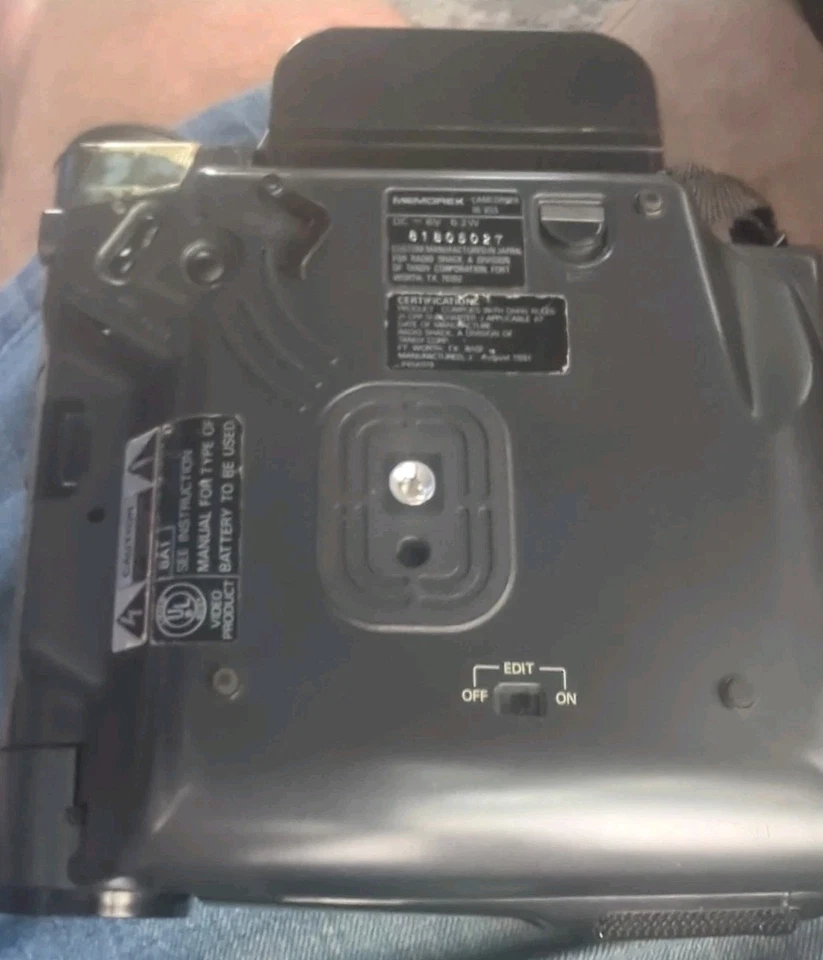 Videocámara Memorex MovieCorder modelo 154 reproductor de grabadora de 8 mm con extras encendido Foto 4 de 4