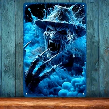 2D Flat,Vintage Krueger Metal Wall Art Tin Metal Signs Home Décor 8x12 Frameless