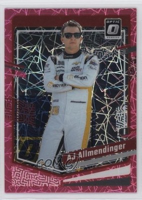 2024 Panini Donruss NASCAR Optic Pink Velocity Prizm /79 AJ Allmendinger #24 2qw