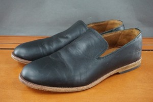 Frye Chris Venetian Slip-On Loafer Shoes Casual NWOB Distressed Mushroom Mens 9D Frye Men main image 2