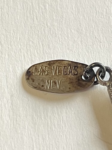 Vintage STARDUST Hotel Casino Las Vegas Nevada Sterling Silver Charm Pendant - Picture 16 of 18