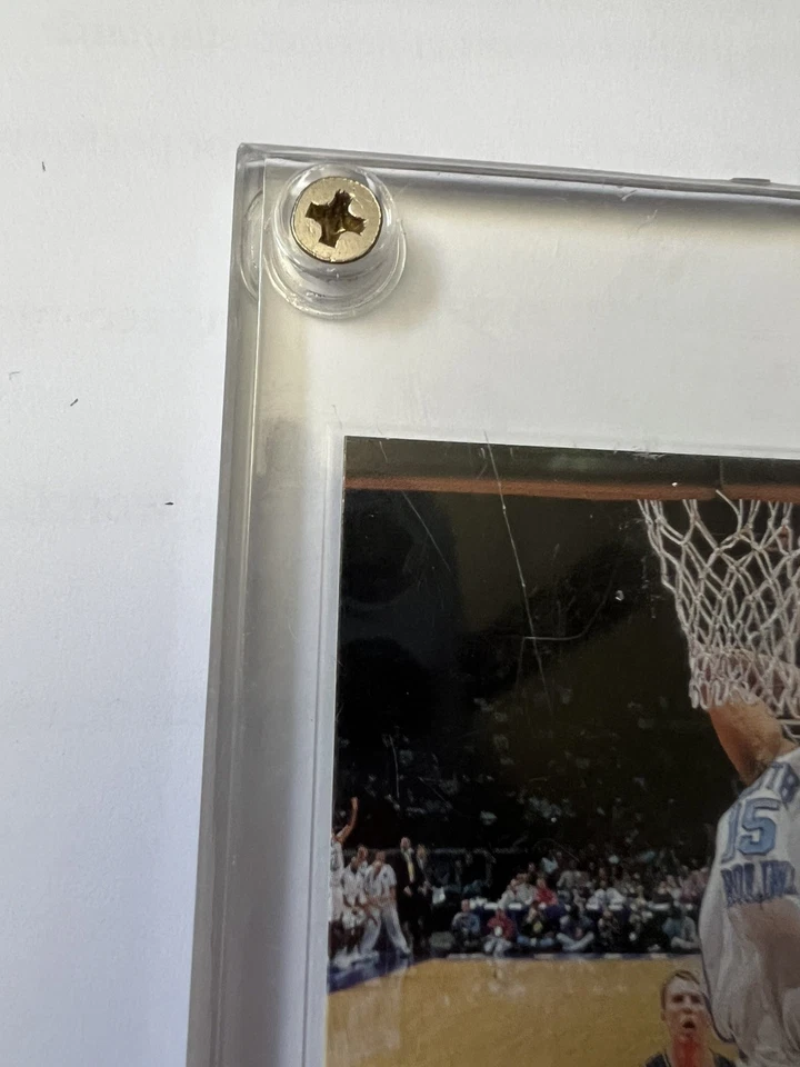 Press Pass Vince Carter 1998 autógrafo de novato SP AZUL BRILLANTE automático UNC RC Foto 2 de 4