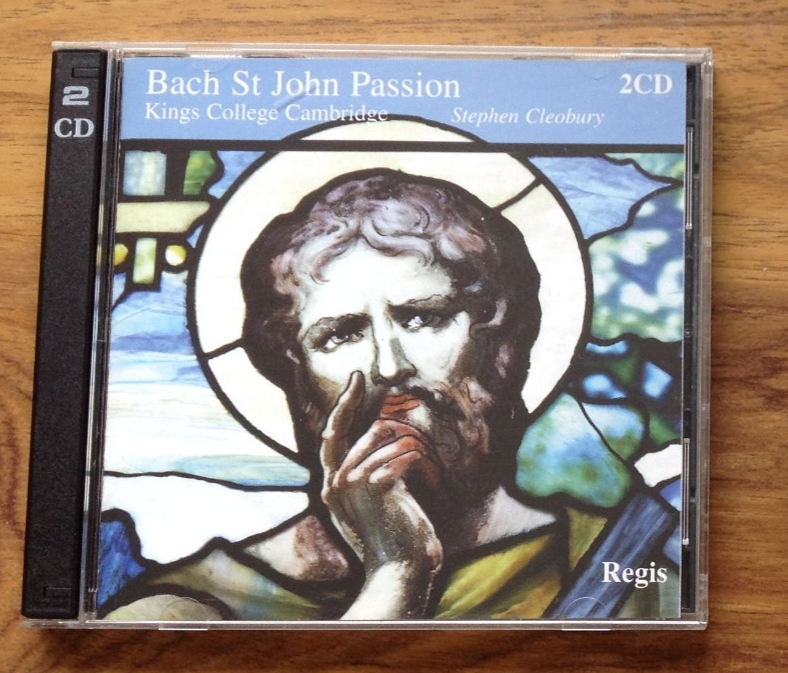 Bach King's College Cambridge Stephen Cleobury St John Passion 2 x  CD Classical