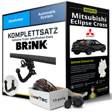 Anhängerkupplung BRINK abnehmbar für MITSUBISHI Eclipse Cross +E-Satz PKW