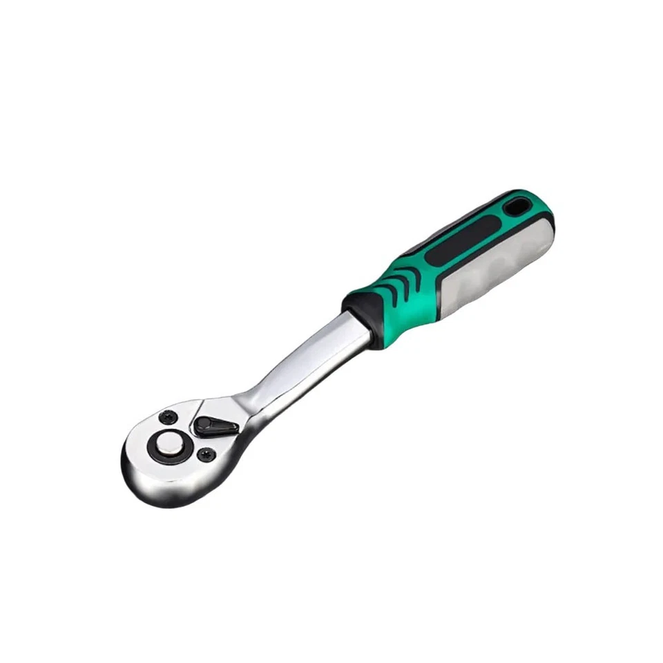 Ratchet Socket Wrench 14 Inch 38 Inch 12 Inch Ratchet Drive 72 Teeth Reversible - Image 4 of 4