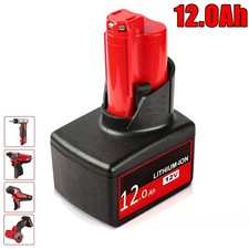 12.0Ah 48-11-2460 for M12 LITHIUM 12Volt Extended Capacity Battery For Milwaukee