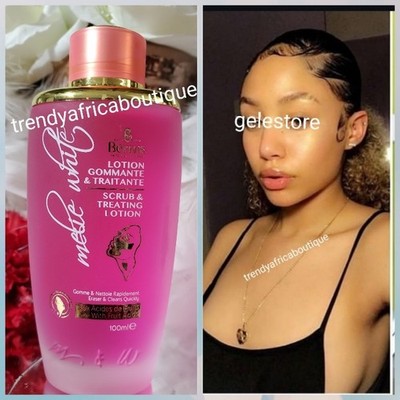 Melie White Scrub & Treating Lotion 100ml X 1. Face & Neck 